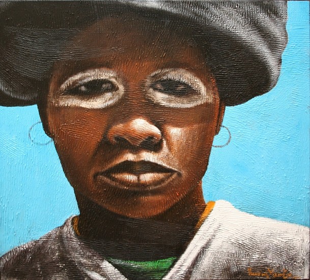 VELAPHI MZIMBA, Noni
Acrylic on Canvas