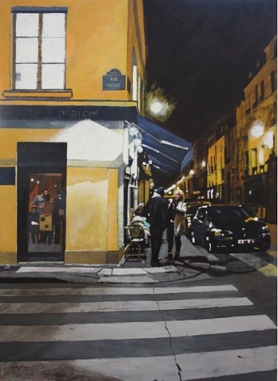 DENBY MEYER, Night Rendezvous, Paris
2015, Acrylic on Canvas