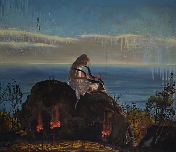 resurrection i oil on linen 1.9m x 2.2m