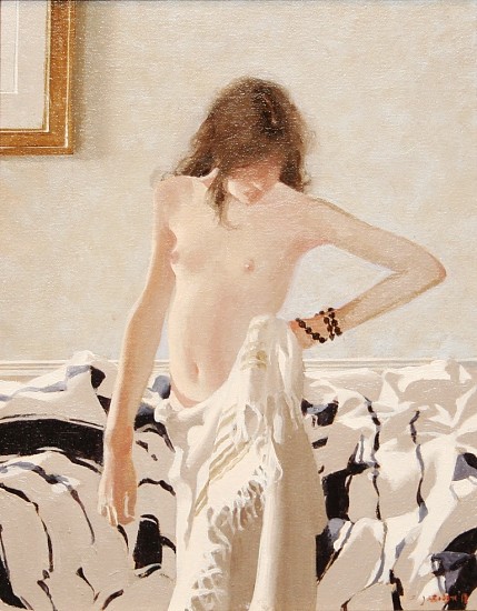 NEIL RODGER, Small Standing Nude II
2013, Oil on Canvas