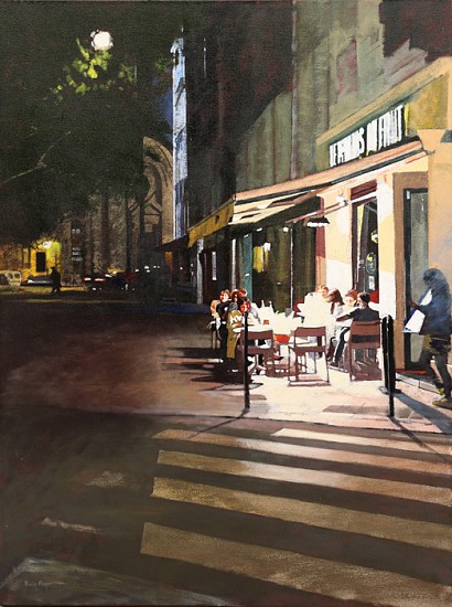 DENBY MEYER, The Paris Life
2016, Acrylic on Canvas