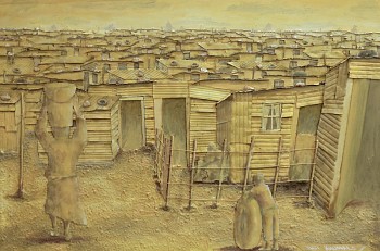 Vusi Khumalo Informal Settlement in Yellow