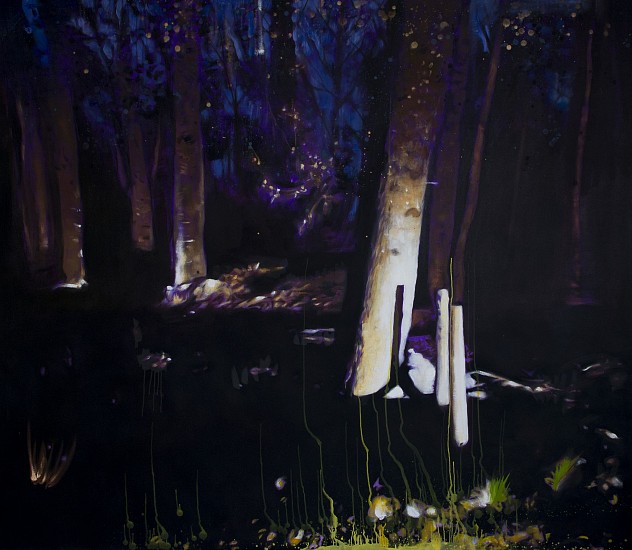 MATTHEW HINDLEY, FOREST IN NOCTURNAL LIGHT
2015