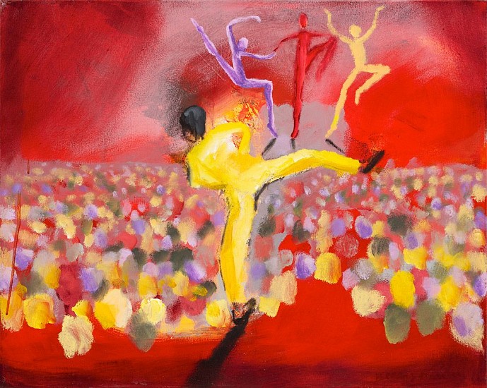 BEEZY BAILEY, Dance Show
2016, Oil on Canvas