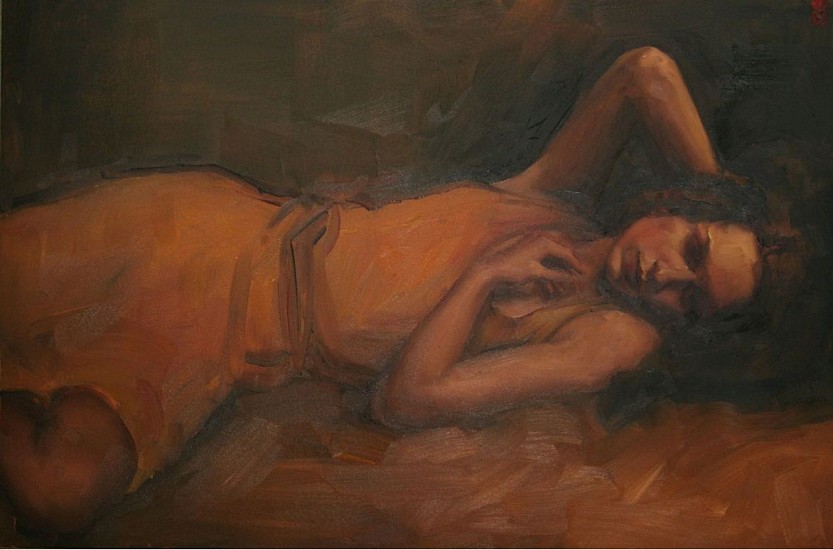 SASHA HARTSLIEF, Reclining Woman
2008, Oil on Canvas