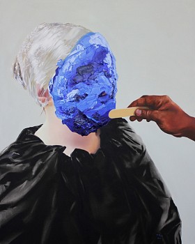 Body Double, 2013, oil on canvas, 100 x 80cm. Copy