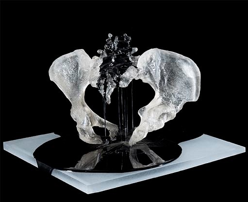 BRONWYN LACE, Passages VI
2016, Resin Cast, Onyx Resin Pour and Acrylic Base