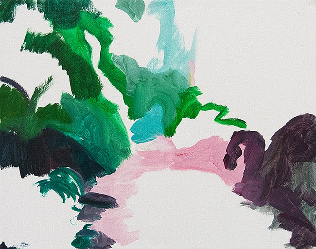 SWAIN HOOGERVORST, Incomplete (Forest)
2017, Oil on Canvas
