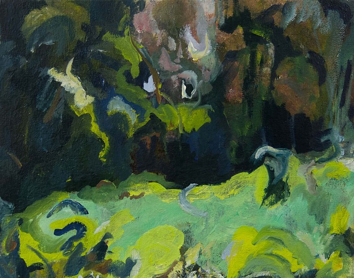 SWAIN HOOGERVORST, INCOMPLETE (FOREST) XII
2016, Oil on Canvas
