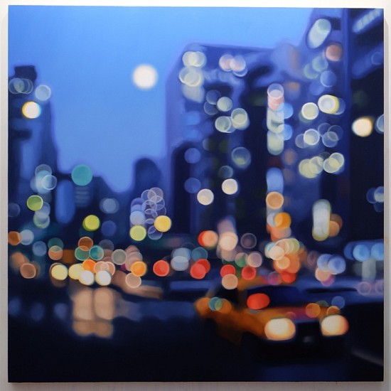 PHILIP BARLOW, 168 Lights
2015, Oil on Canvas