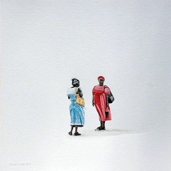 SIMONE WURZ, CHATTING, EASTERN CAPE, SOUTH AFRICA
2017, WATERCOLOUR ON FABRIANO