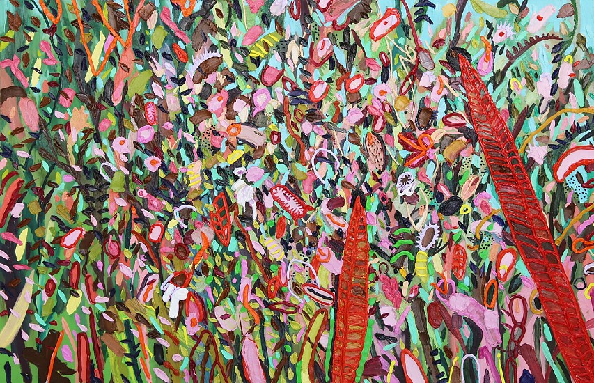 LEE-ANN HEATH, BLOOM IN PINK
2019, Oil on Canvas