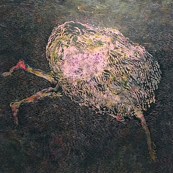 ELIZE VOSSGÄTTER, NATURAL ORDER
2019, BEESWAX AND OIL PIGMENT ON CANVAS
