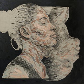 VICE 2020 Oil on Linen 100x100cm