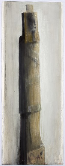 DEBORAH BELL, SENTINEL (WITH WRITING)
Mixed Media on Paper