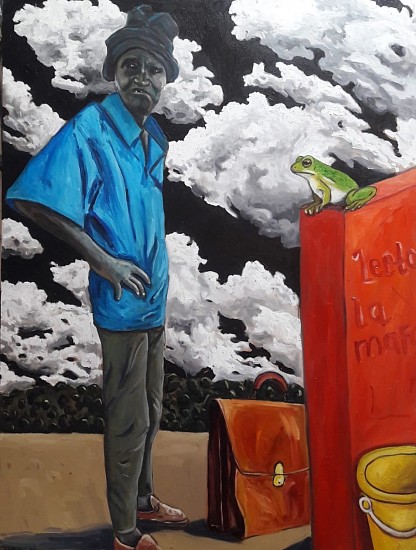 COLBERT MASHILE, LEETO (JOURNEY)
2020, Oil on Canvas