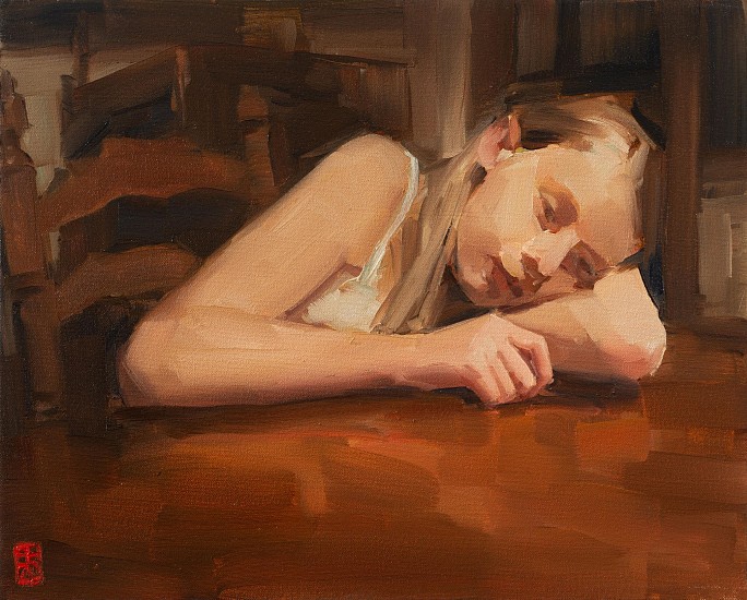 SASHA HARTSLIEF, HANNAH I
2020, Oil on Canvas