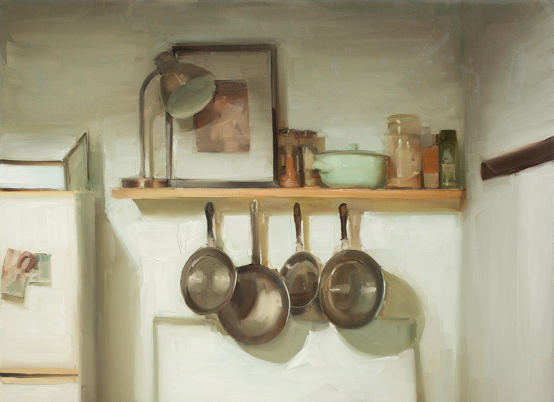 Kitchen in cool light (detail)