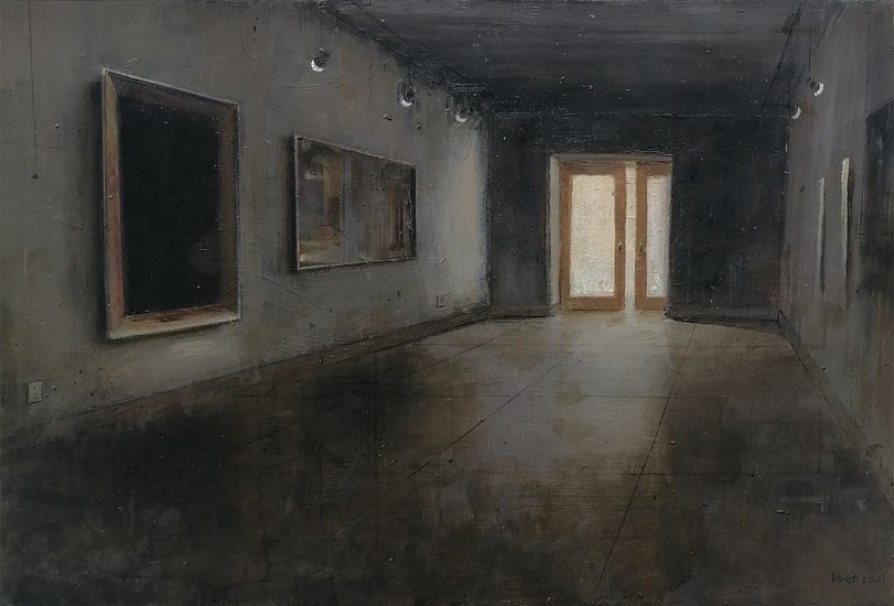 HAROLD VOIGT, UNTITLED (INTERIOR WITH PAINTING)
2021, Oil on Canvas