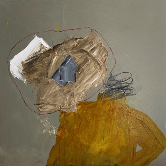LORIENNE LOTZ, SISPHUS
2021, OIL AND CHARCOAL ON CANVAS