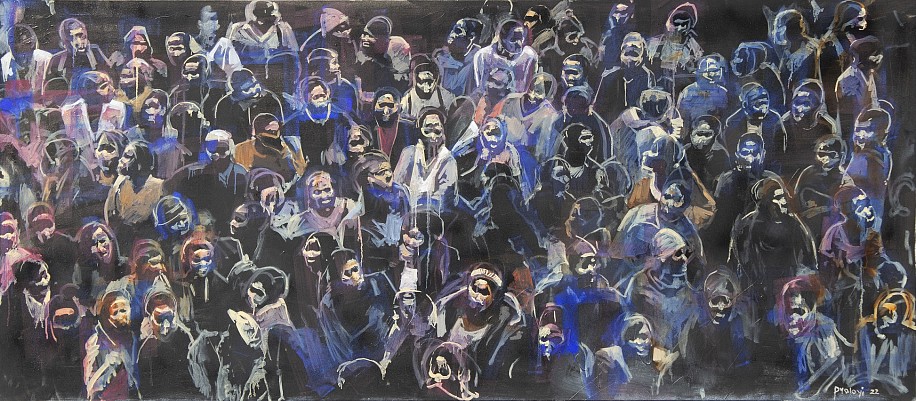 RICKY DYALOYI, SISONKE
2022, Mixed Media on Canvas