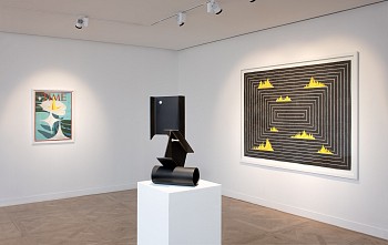 MICHAEL MACGARRY, GENRE PICTURES, INSTALLATION VIEW 1, PHOTO BY MICHAEL HALL