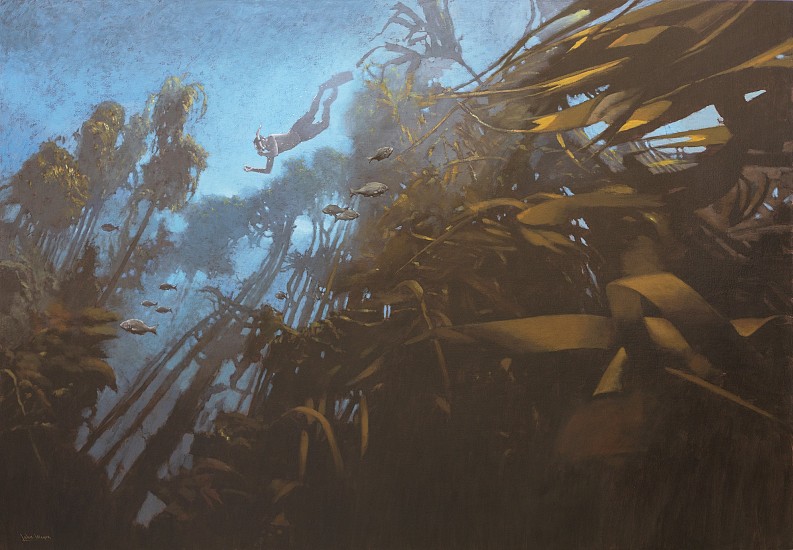 JOHN MEYER, CAPE KELP FOREST (SOUTH AFRICA)
2022, Mixed Media on Canvas
