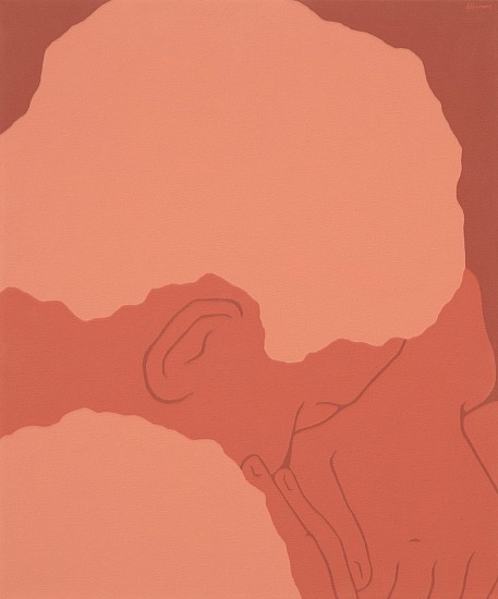 ELLÉNA LOURENS, NO ROOM
2023, Acrylic on Canvas