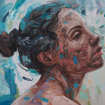 Reemerging Construct 2023 oil on linen 120x120cm copy