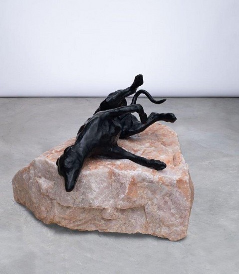 NICOLA BAILEY, THERE IS NO OTHER
2022, BRONZE ON ROSE QUARTZ