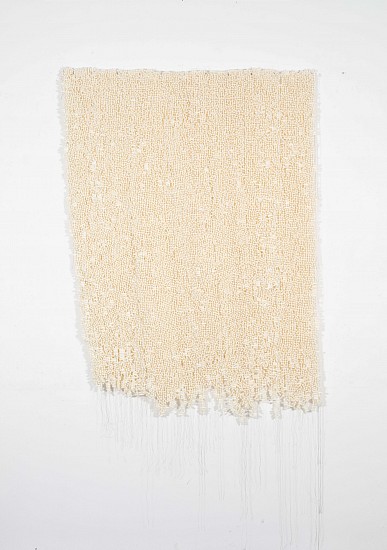 LEILA ABRAHAMS, A IS FOR ANXIETY
2023, MEDICAL GEL CAPSULES AND POLYESTER THREAD
