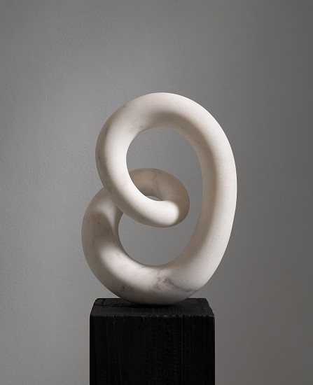 WILLIAM PEERS, ATOL
2023, PORTUGUESE MARBLE WITH MARBLE BASE