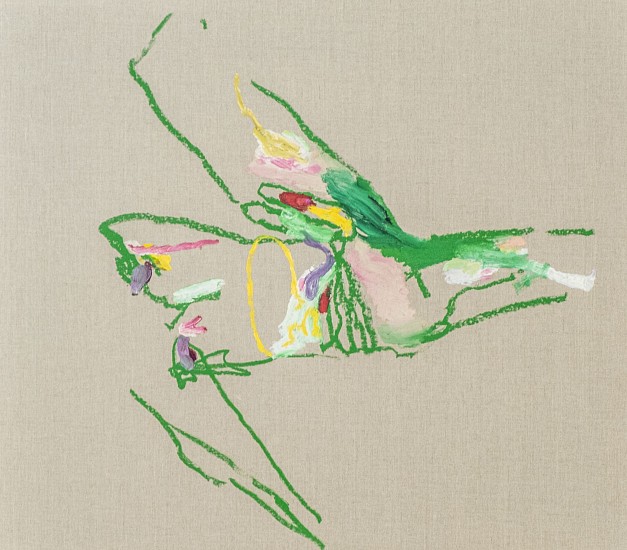 LUCY JANE TURPIN, FIGURE IN GREEN
2023, Oil on Belgian Linen