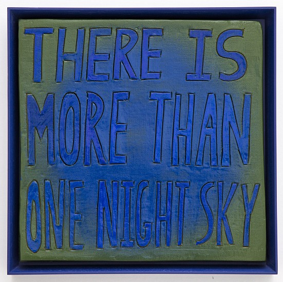 GITHAN COOPOO, NIGHT SKY
2024, ACRYLIC AND CLAY