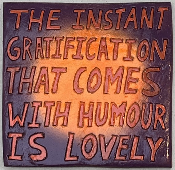 GITHAN COOPOO, HUMOUR
2024, CLAY AND ACRYLIC