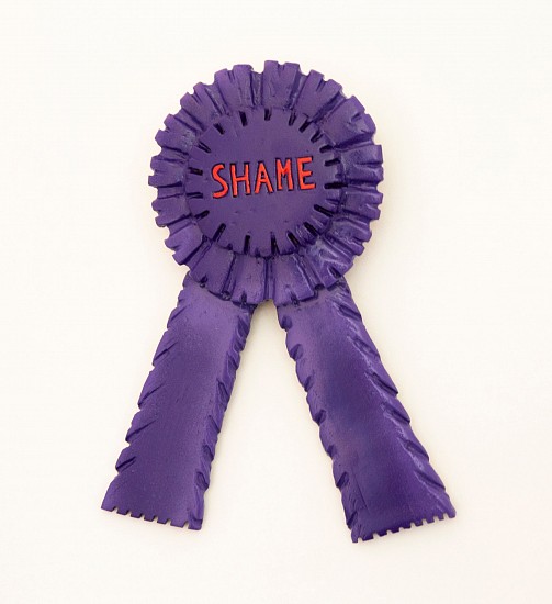 GITHAN COOPOO, PRIZES FOR LOSERS - PURPLE
2024, CLAY AND ACRYLIC