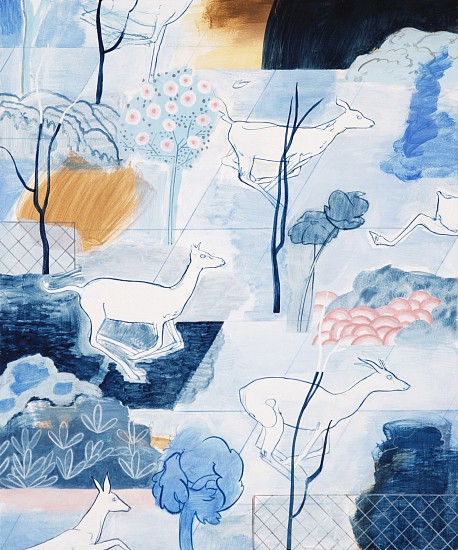 COLIJN STRYDOM, RUN III
2025, MIXED MEDIA ON BOARD