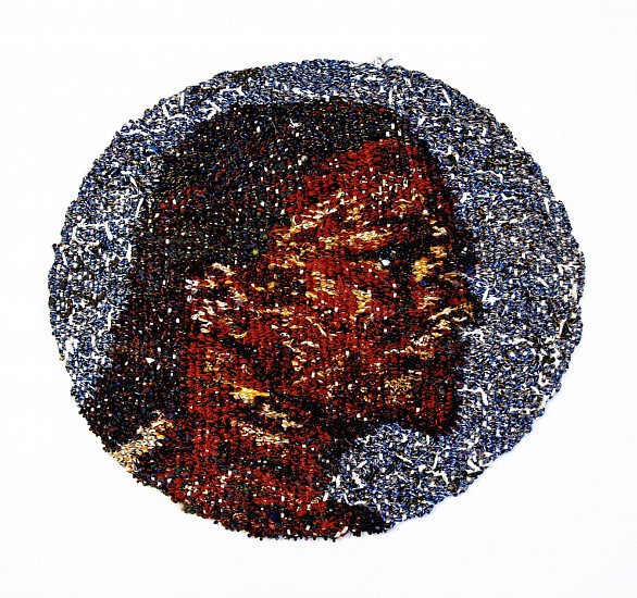 SAMUKELISIWE MAJOLA, THREAD OF HOPE 7
2025, COTTON TWINE, NYLON ROPE AND BEADS