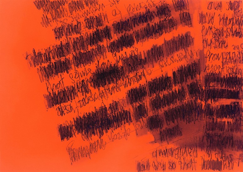 NOMTHUNZI MASHALABA, NOTE BOOK SERIES MOUNTAINS_RELOCATING 2014-2018, UNTITLED 3<br />
2014-2018, PASTELS ON FABRIANO