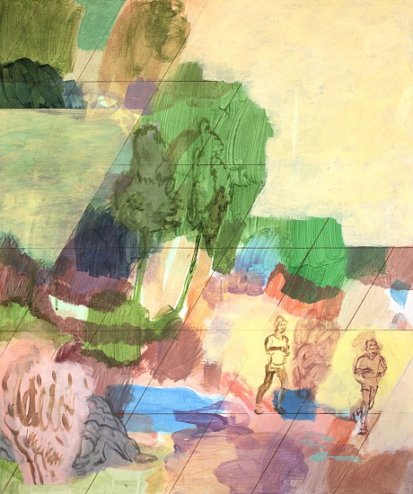 COLIJN STRYDOM, RUN VIII
2025, MIXED MEDIA ON BOARD