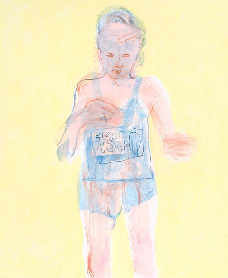 COLIJN STRYDOM, RUN I
2025, MIXED MEDIA ON BOARD