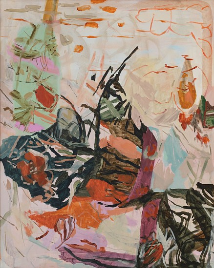 JEANNE HOFFMAN, ANIMAL SENSE OF TIME
2025, ACRYLIC ON ITALIAN COTTON