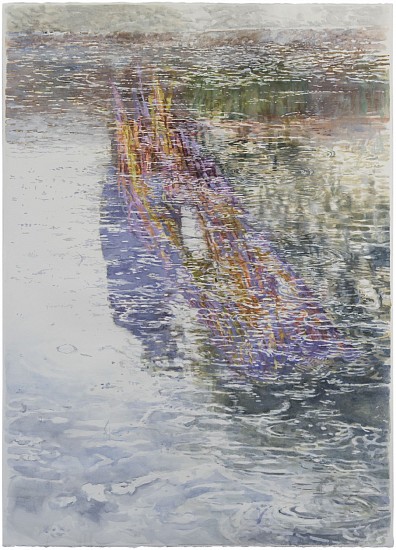 RINA STUTZER, MIRROR RIVER: I SEE MYSELF IN YOUR REFLECTION
2025, OIL ON ARCHERS PAPAER 3OOGSM