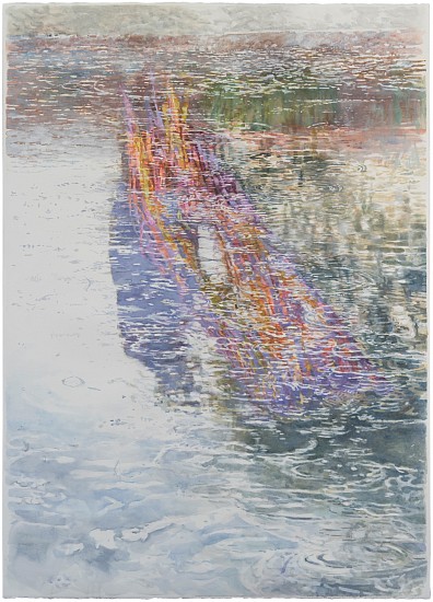 RINA STUTZER, MIRROR RIVER: I SEE MYSELF IN YOUR REFLECTION
2025, OIL ON ARCHERS PAPAER 3OOGSM