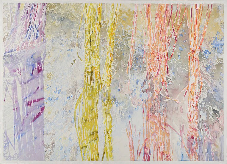 RINA STUTZER, EPHEMERAL STREAM III
2024, SILKSCREEN MONOTYPE HYBRID ON FABRIANO ARTISTICO PAPER