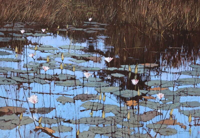 JOHN MEYER, A STILL POND (21625)
2025, Mixed Media on Canvas