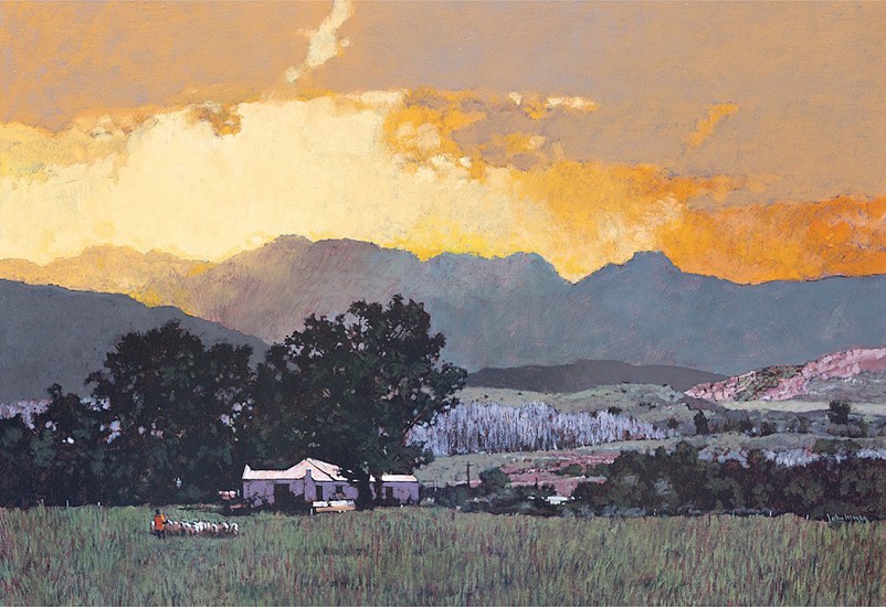 JOHN MEYER, ABANDONED MEMORIES
2025, Mixed Media on Canvas