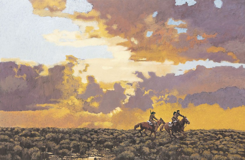 JOHN MEYER, SEARCHING FOR DE LA REY (20325)
2025, Mixed Media on Canvas