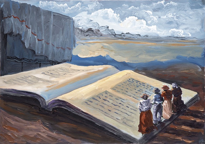 NDIKHUMBULE NGQINAMBI, A RITE OF PASSAGE
2025, OIL ON PAPER