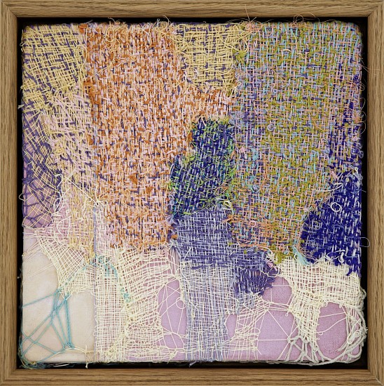 NOMTHUNZI MASHALABA, INTERLUDE, ALL THAT IS
2025, MIXED FIBRE AND ACRYLIC ON STRETCHED INTERFACE FABRIC